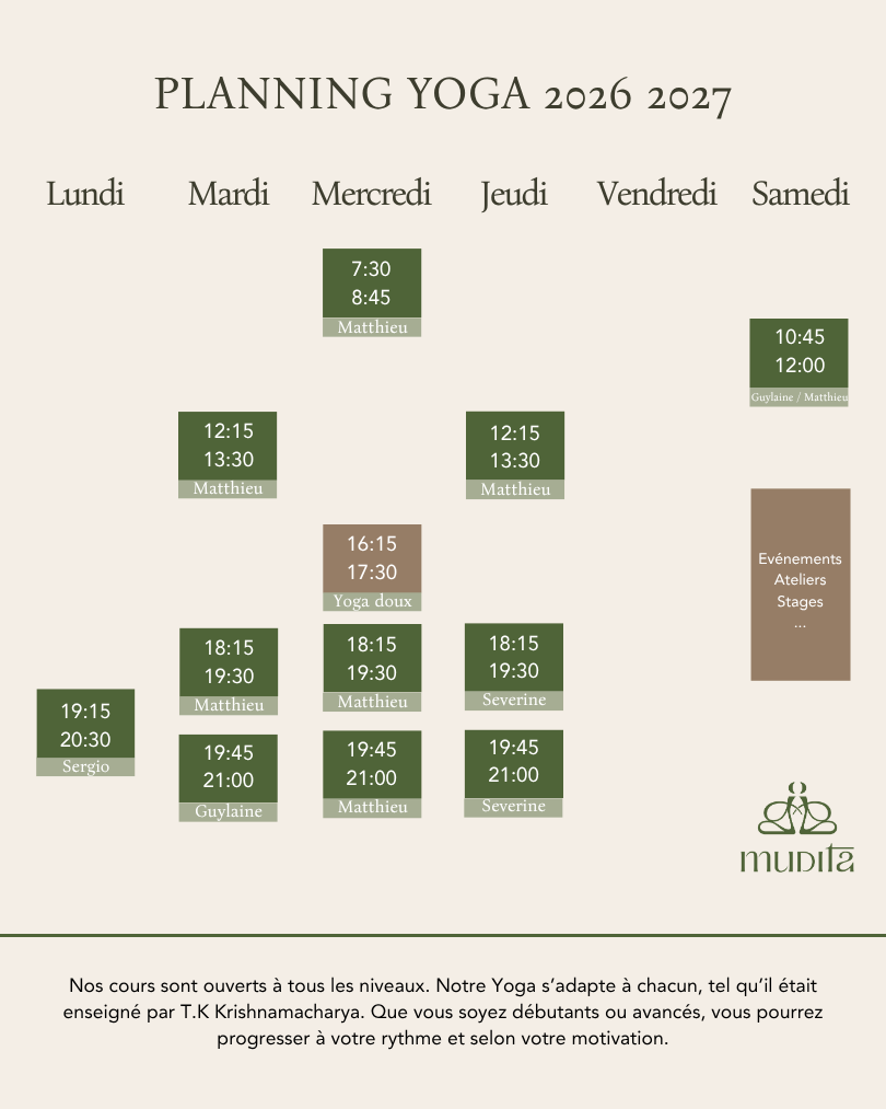 Planning Mudita Tours Yoga